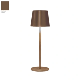 Tafellamp Oplaadbaar Brons - Ø9x27,5 cm