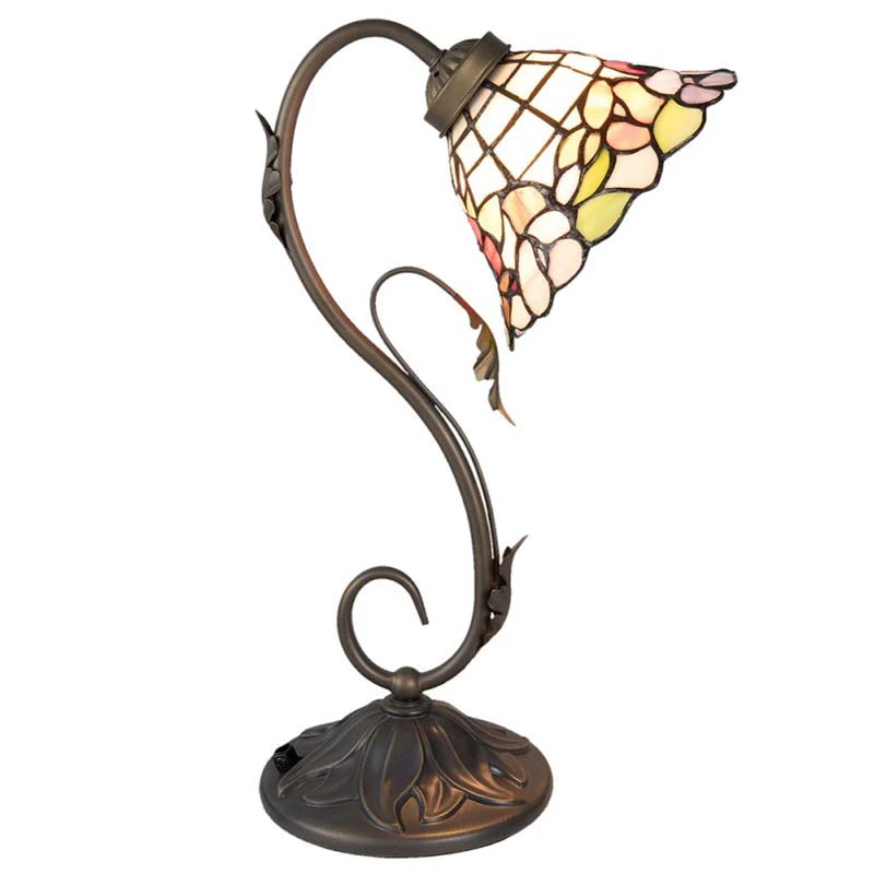 Tafellamp Tiffany - Ø32x20x48 cm - afbeelding 1