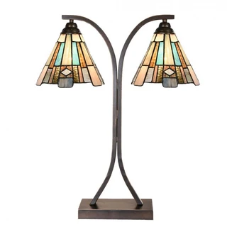 Tafellamp Tiffany - 48x19x57cm - afbeelding 2