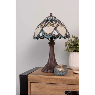 Tafellamp Tiffany - Ø25x42cm - afbeelding 5