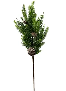 Kunsttak Conifeer Dennenappels - 56 cm