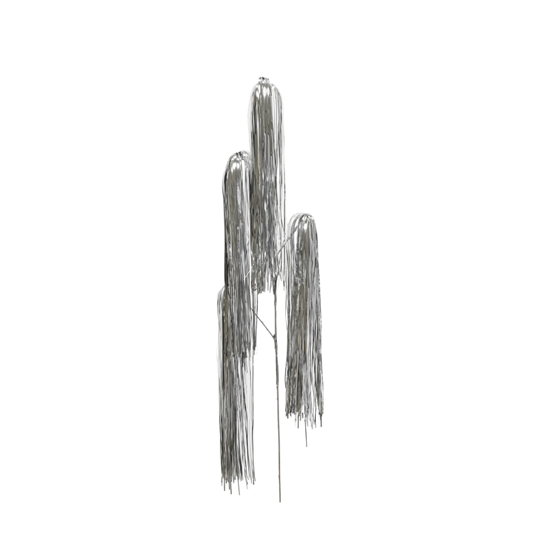 Kunsttak Kerstmis Zilver - 82 cm