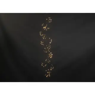 LED tak Lucile  Zwart - 120 cm