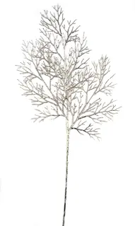 Kunsttak Spray Zilver - 79 cm