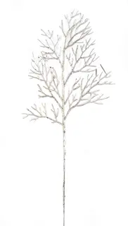 Kunsttak Spray Zilver - 57 cm