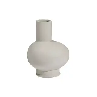 BePureHome Tank Vaas Bol Porselein Antique Beige - afbeelding 1