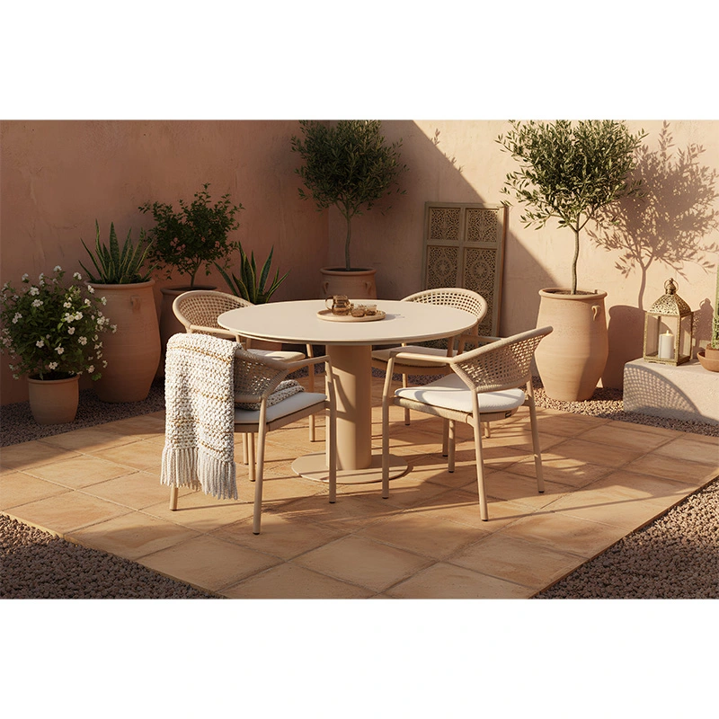 Taragona Dining Tuinstoel - Cappuccino - afbeelding 6