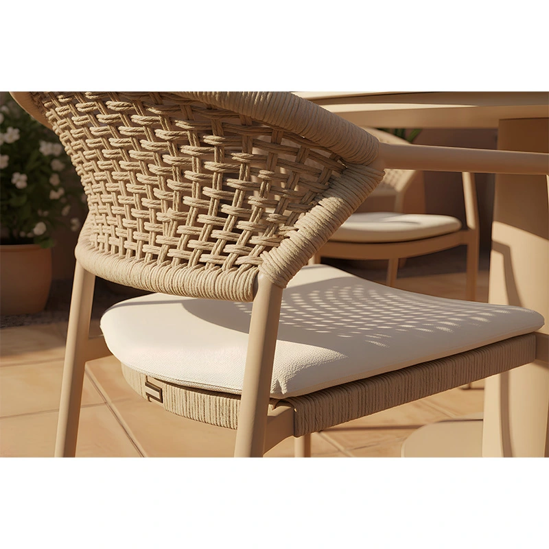 Taragona Dining Tuinstoel - Cappuccino - afbeelding 7