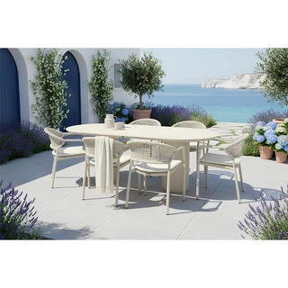 Taragona Dining Tuinstoel - Sand - afbeelding 8