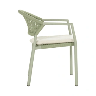 Taragona Dining Tuinstoel - Soft Green - afbeelding 3
