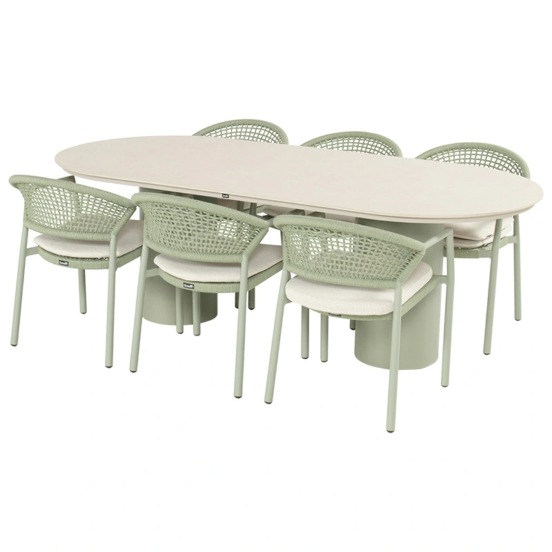 Taragona Dining Tuinstoel - Soft Green - afbeelding 6