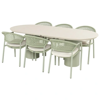 Taragona Dining Tuinstoel - Soft Green - afbeelding 6