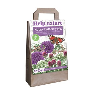 Tas Help de Natuur, vlindermengsel