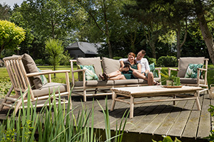 Teak loungeset