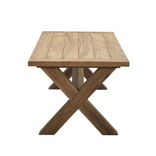 Garden Impressions Colombia Teak Tuintafel - 240x100 cm - afbeelding 3