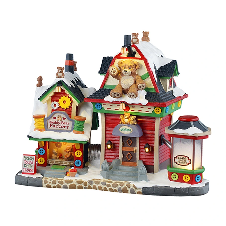 Lemax Teddy Bear Factorytor