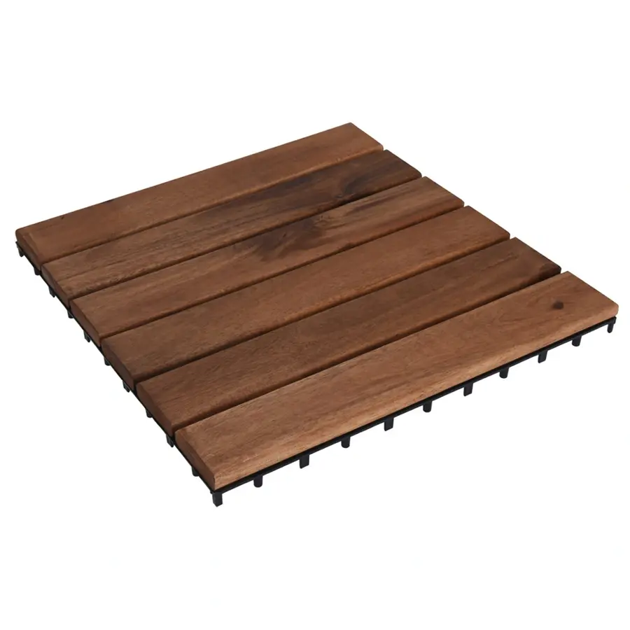 Terrastegel Set 30x30 cm 9 st. - Acacia Hout - afbeelding 1