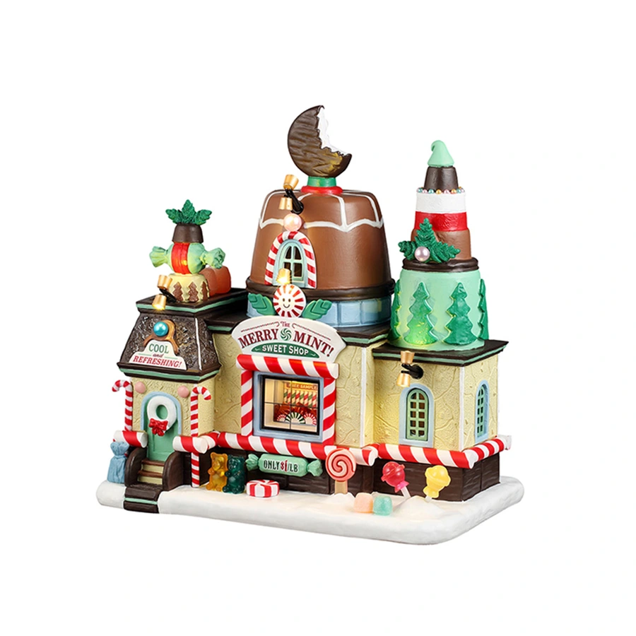 Lemax The Merry Mint! Sweet Shop
