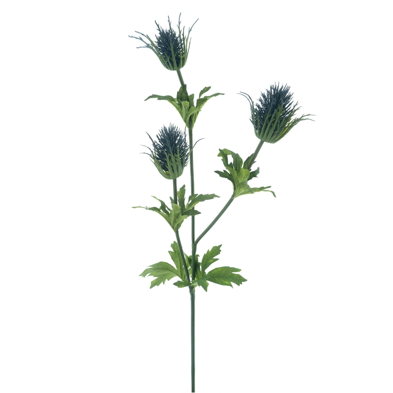 Kunsttak Thistle Viggo Blauw - 83 cm