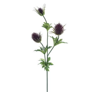 Kunsttak Thistle Viggo Bordeaux - 83 cm