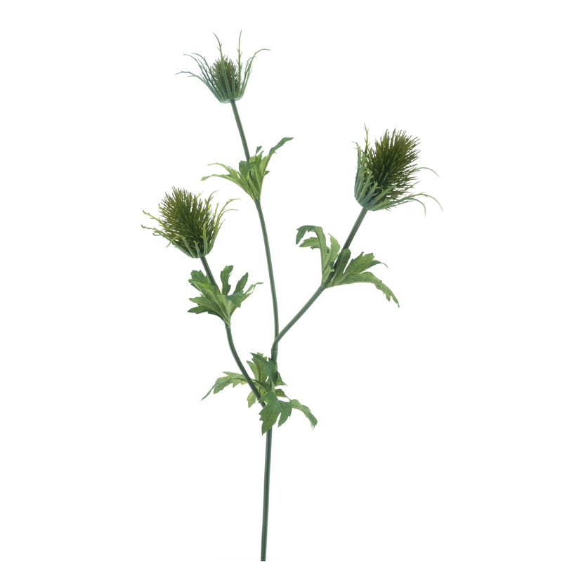 Kunsttak Thistle Viggo Groen - 83 cm