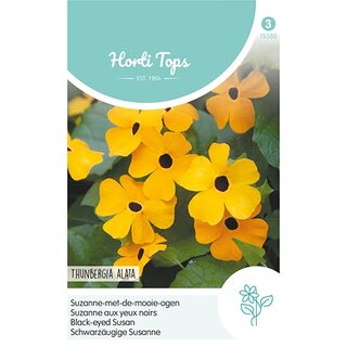 Horti Tops Thunbergia, Suzanne-met-de-mooie-ogen - afbeelding 1