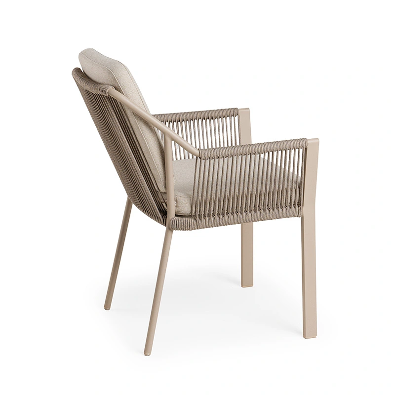 Tierra Outdoor Liv Diningstoel - Champagne - afbeelding 2