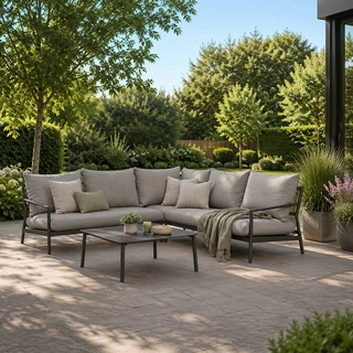 Tierra Outdoor Monti Loungeset - Charcoal - afbeelding 2