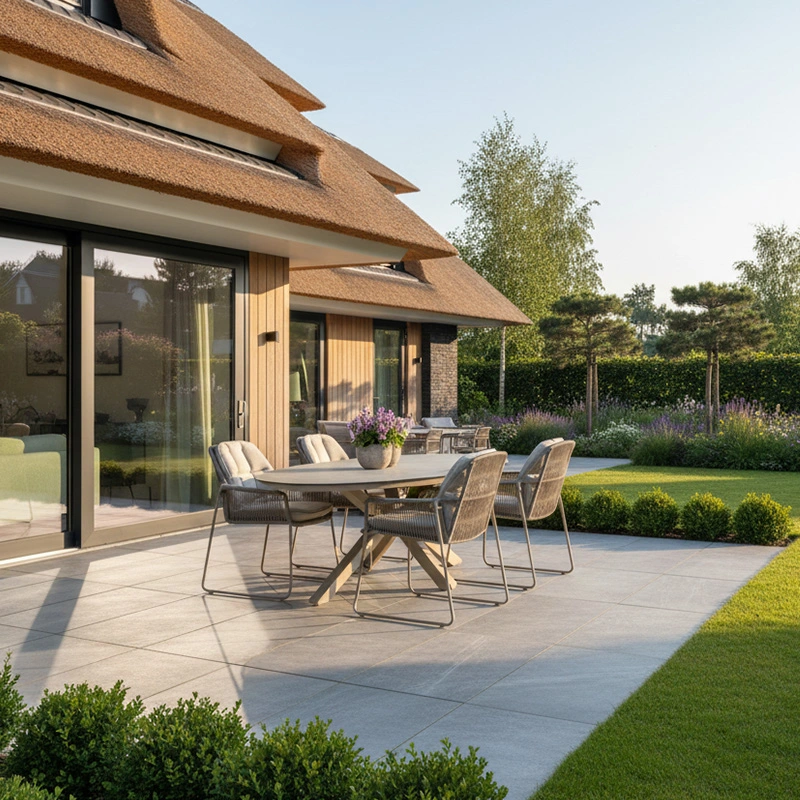 Tierra Outdoor Rivera Diningset Champagne - Ovaal - afbeelding 1