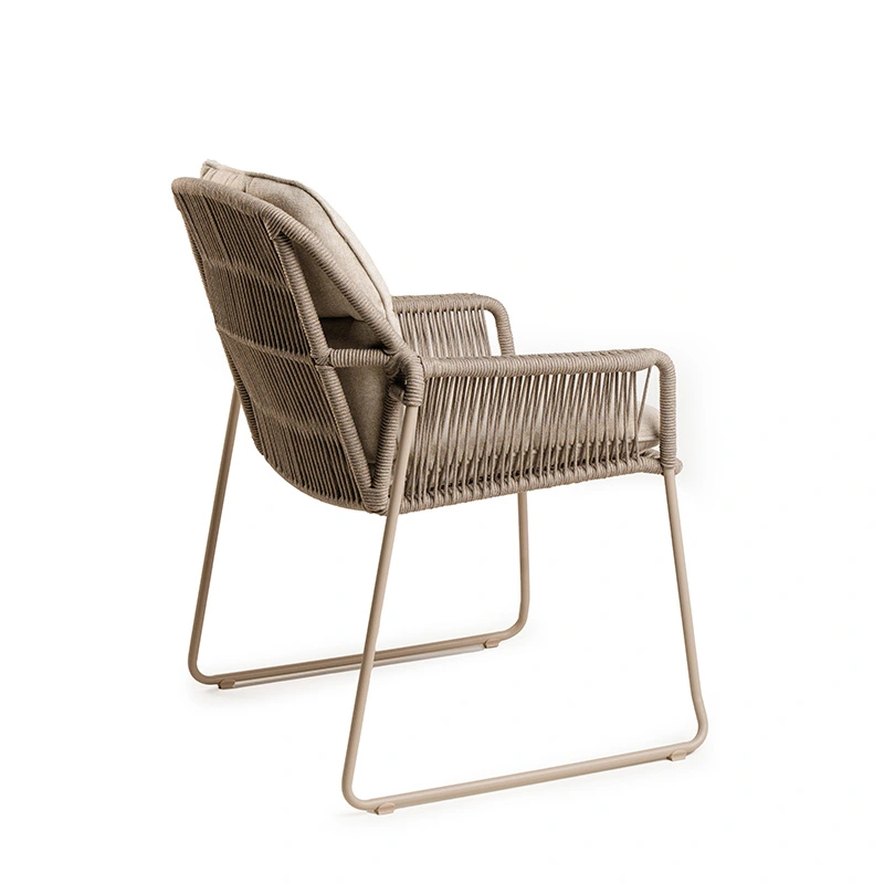 Tierra Outdoor Rivera Diningstoel - Champagne - afbeelding 2