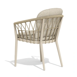 Tierra Outdoor SantaFe Diningstoel - Champagne - afbeelding 2