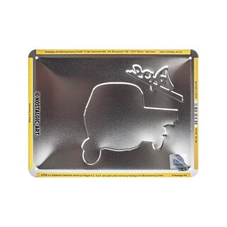 Wandplaat Metaal 15x20 Ape 500 - afbeelding 2