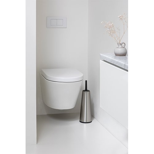 Brabantia ReNew Toiletborstel met Houder - Matt Steel - afbeelding 4