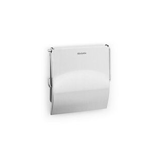 Brabantia ReNew Toiletrolhouder met Klep - Matt Steel - afbeelding 2