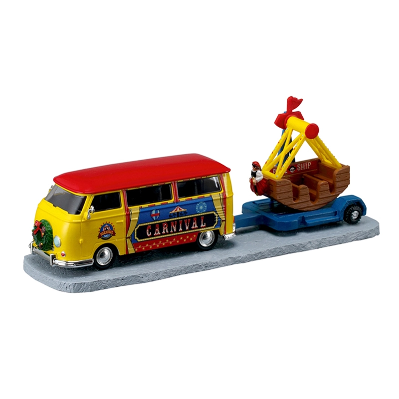 Lemax Towing With Carnival Ride