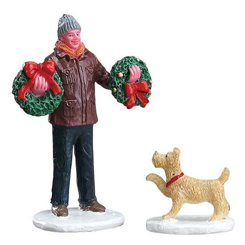 Lemax Tree Lot Figure