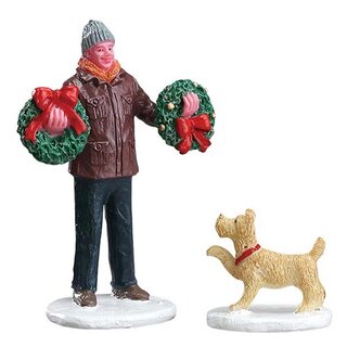 Lemax Tree Lot Figure