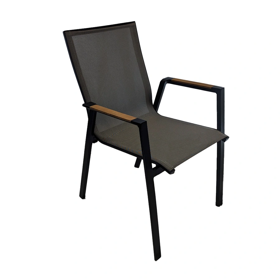 Trestino Altona Tuinstoel - Black - afbeelding 1