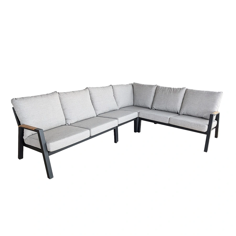 Trestino Alzano Hoek Loungeset - Antraciet - afbeelding 2