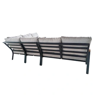Trestino Alzano Hoek Loungeset - Antraciet - afbeelding 3