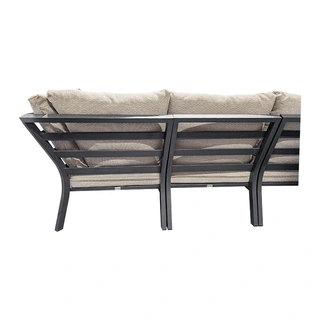 Trestino Alzano Hoekbank - Antraciet - afbeelding 3