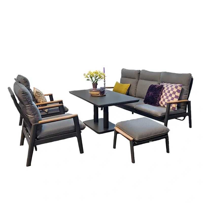 Trestino Beauval Sofa Loungeset - Antraciet - afbeelding 1