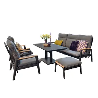Trestino Beauval Sofa Loungeset - Antraciet - afbeelding 1