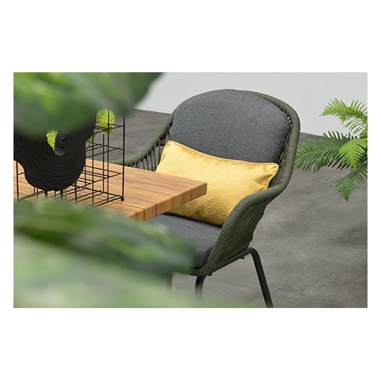 Garden Impressions Triton dining stoel - Mosgroen - afbeelding 4