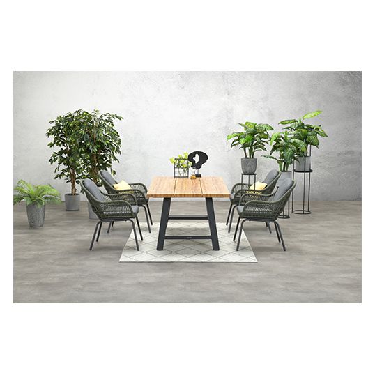 Garden Impressions Triton dining stoel - Mosgroen - afbeelding 5
