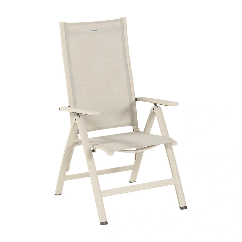 Hartman Troy Verstelbare Tuinstoel - Beige - afbeelding 1