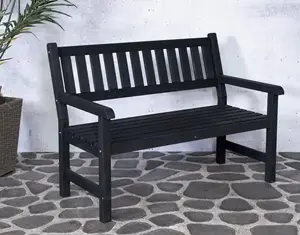 Tuinbank zwart