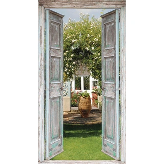 Tuindoek Deur kruik- 170x90 cm