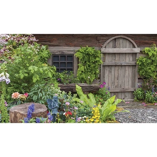 Tuinschilderij Tuinschuur - 130x70 cm | De Boet