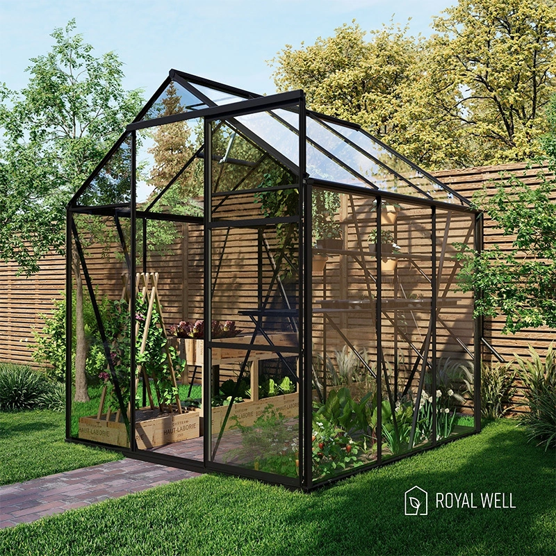 Royal Well Tuinkas Kate I Zwart - Veiligheidsglas - afbeelding 1